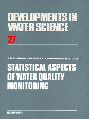 cover image of Statistical Aspects of Water Quality Monitoring